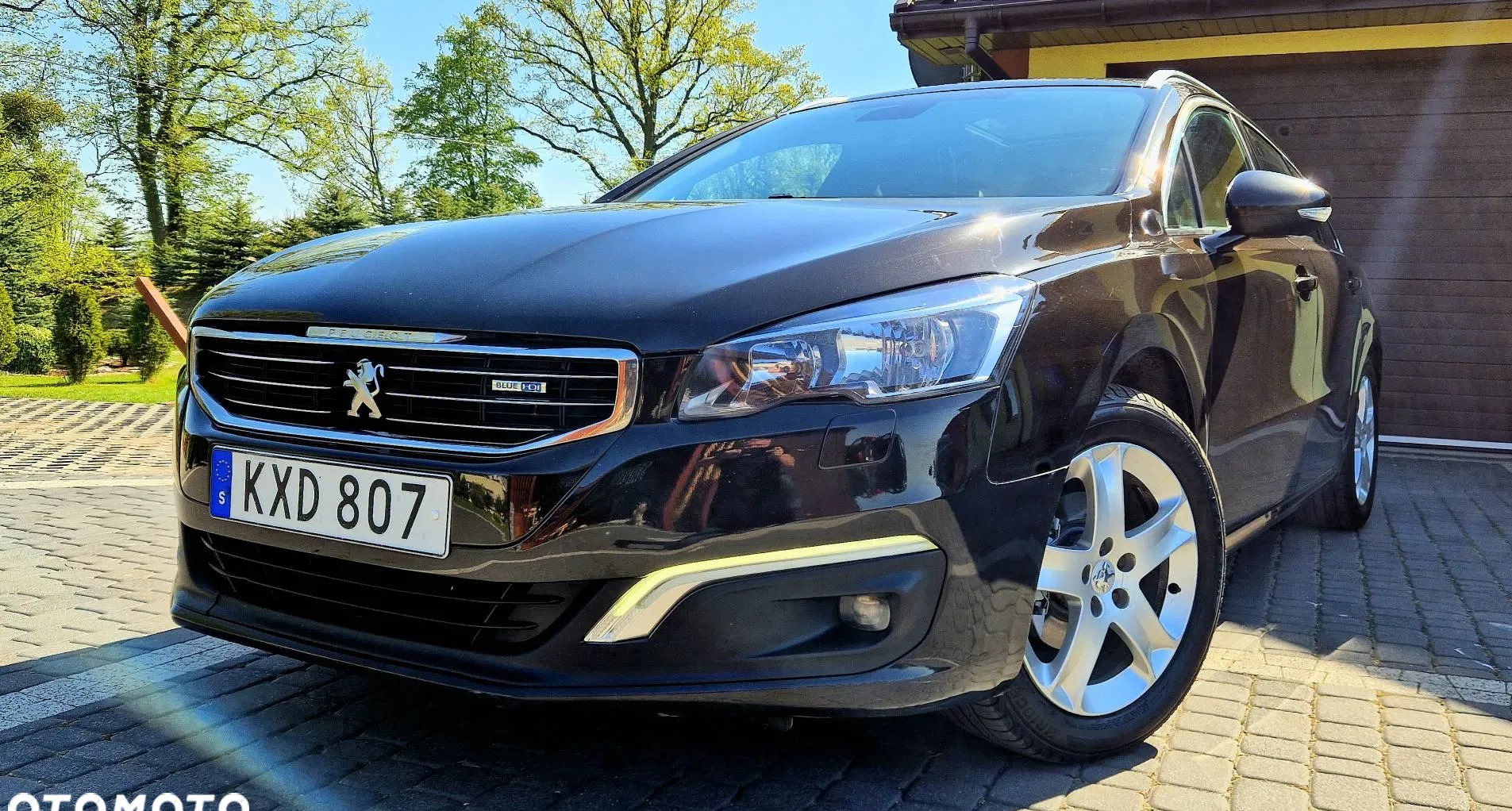 warmińsko-mazurskie Peugeot 508 cena 36500 przebieg: 172000, rok produkcji 2015 z Pogorzela